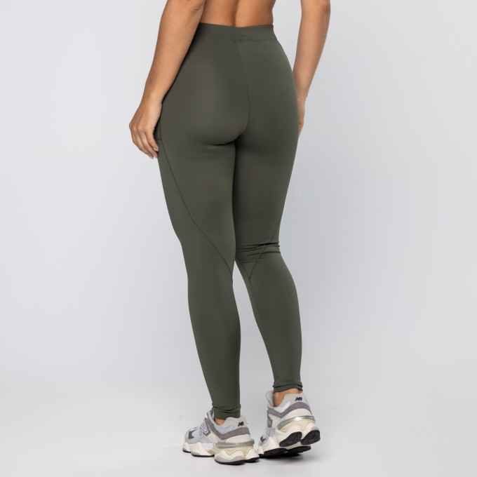 Calça Legging Force Com Bolsos Laterais Verde