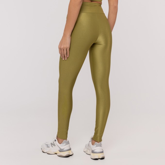 Calça Legging Pistache Wonder com Bolso Lateral