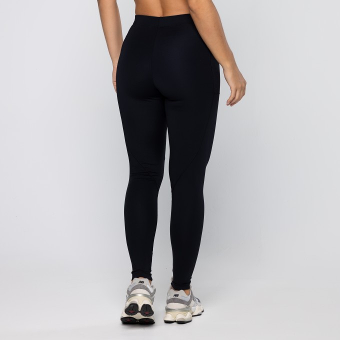 Calça Legging Force Com Bolsos Laterais Preto